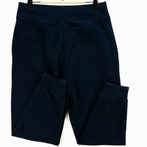 Polo Ralph Lauren P Patch Sweatpants Men’s Medium Navy Fleece Joggers Tapered - Picture 9 of 11